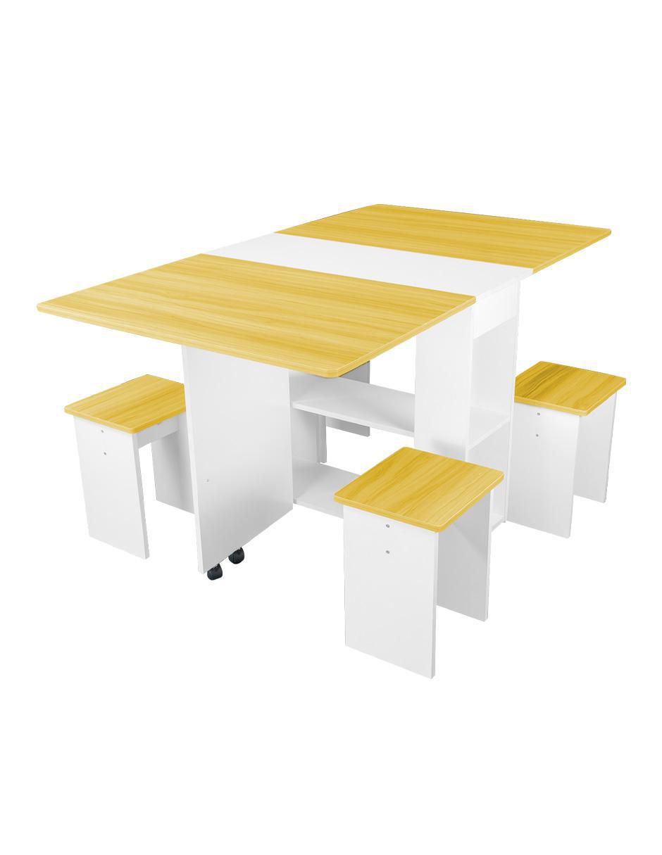 Mesa de comedor extensible armable