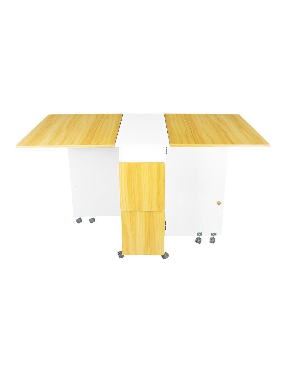 Mesa de comedor extensible armable 2