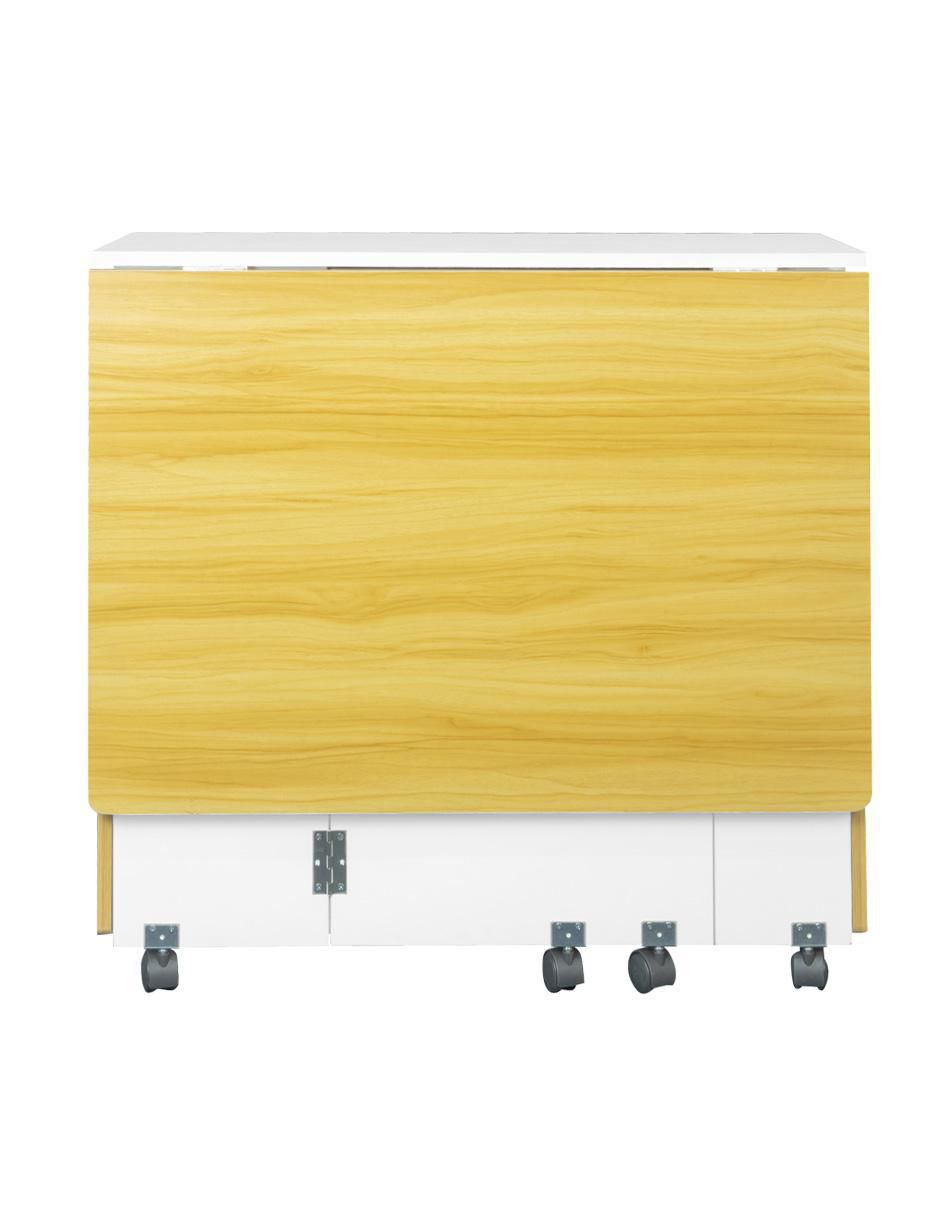 Mesa de comedor extensible armable 3