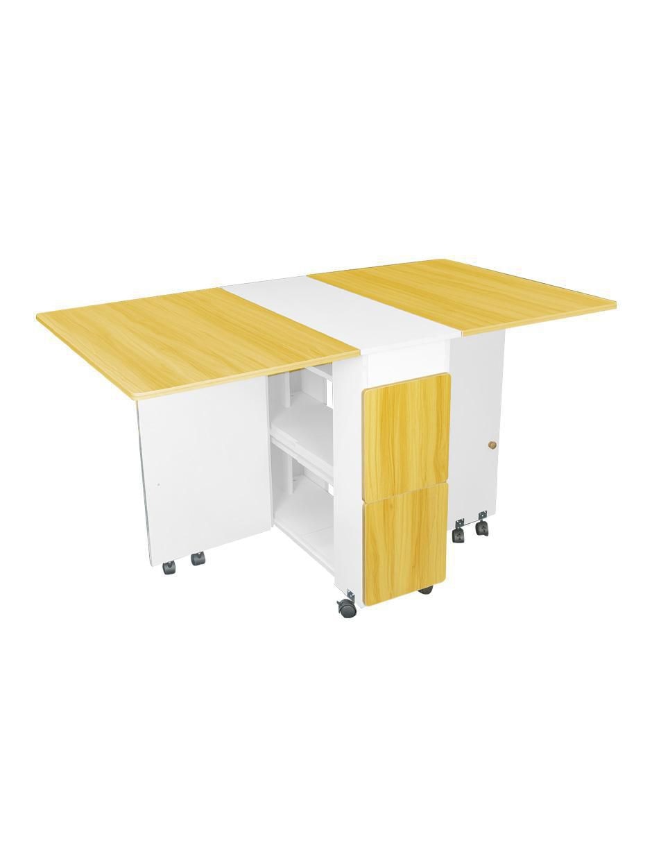 Mesa de comedor extensible armable 5
