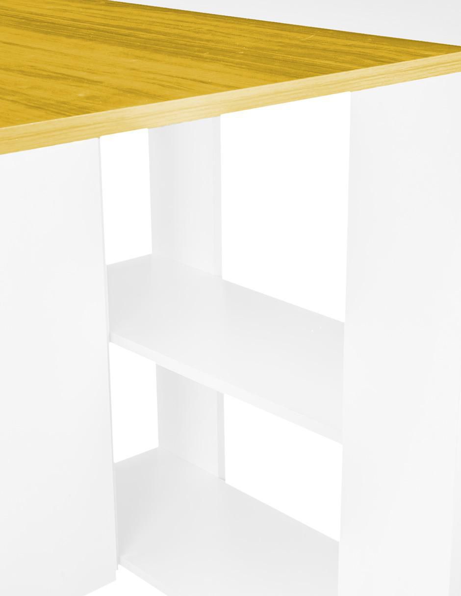 Mesa de comedor extensible armable 7
