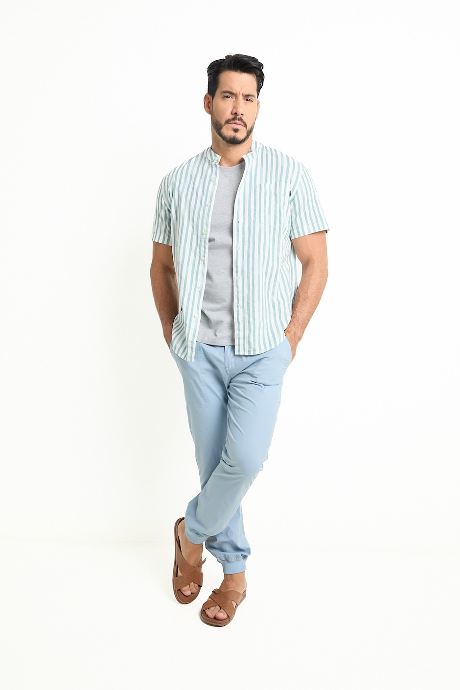 Playera Ferrioni cuello redondo para hombre
