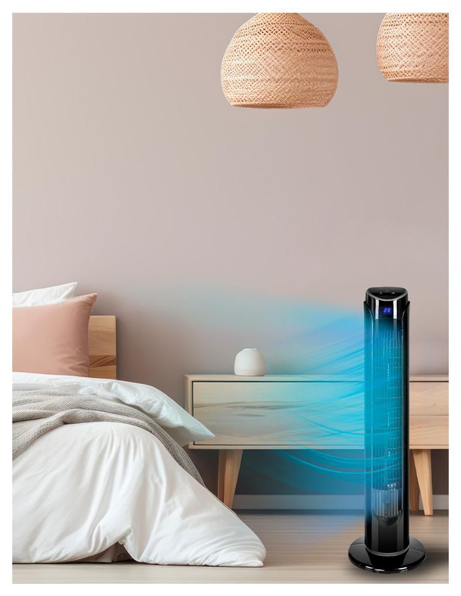 SET VENTILADOR SMART BT33 BLUE, BLANCO