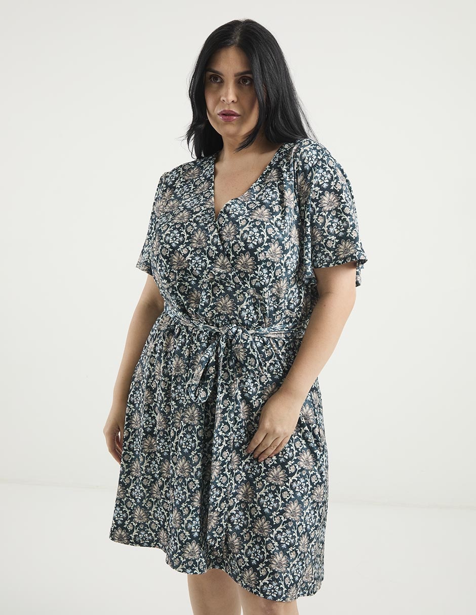 Vestido 3/4 casual para mujer 1