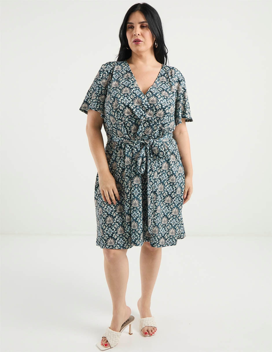 Vestido 3/4 casual para mujer 6