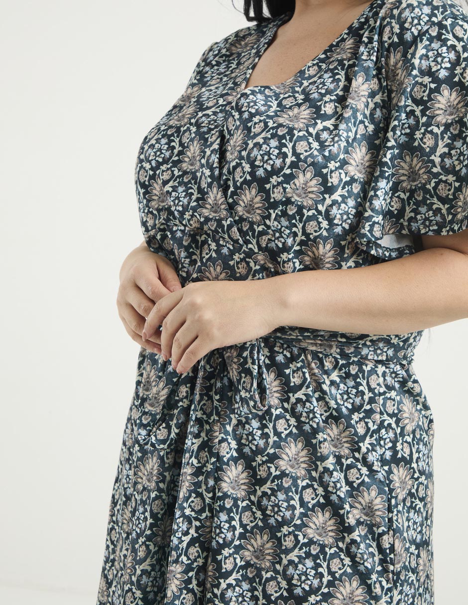 Vestido 3/4 casual para mujer 7