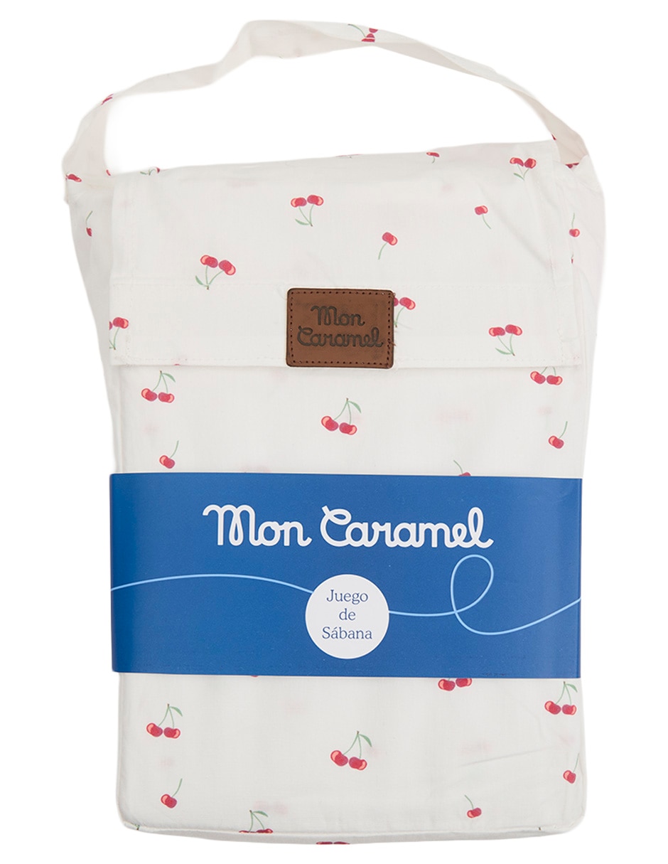 Juego de sábanas de algodón Mon Caramel