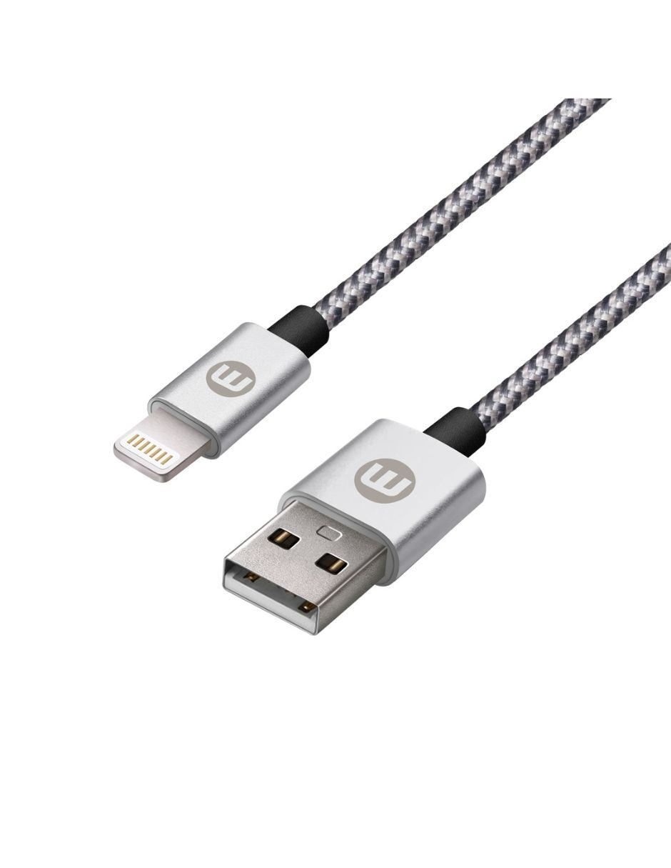Cable USB A a tipo lightning de 1 m 2