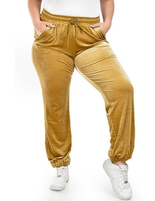 Pants regular con elástico para mujer Pants regular con elástico para mujer