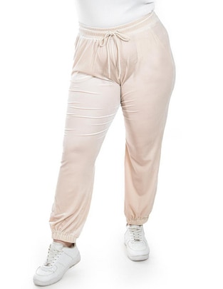 Pants regular con elástico para mujer Pants regular con elástico para mujer