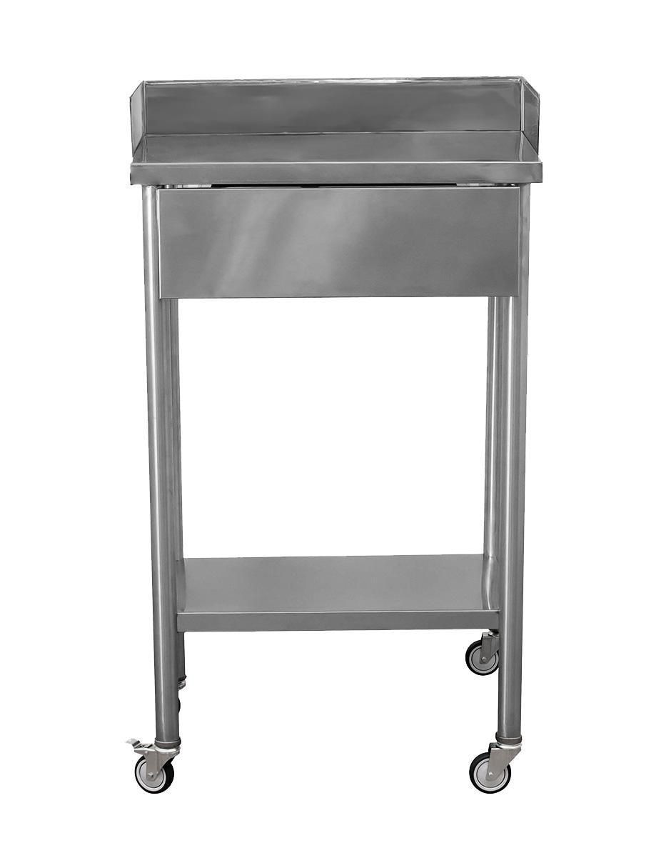 Carro de servicio áreas múltiples acero inoxidable