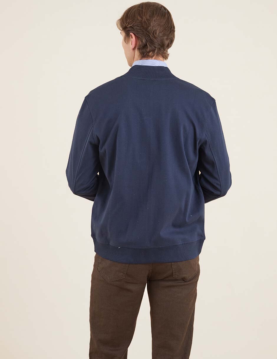 Chamarra bomber con bolsillos para hombre 4