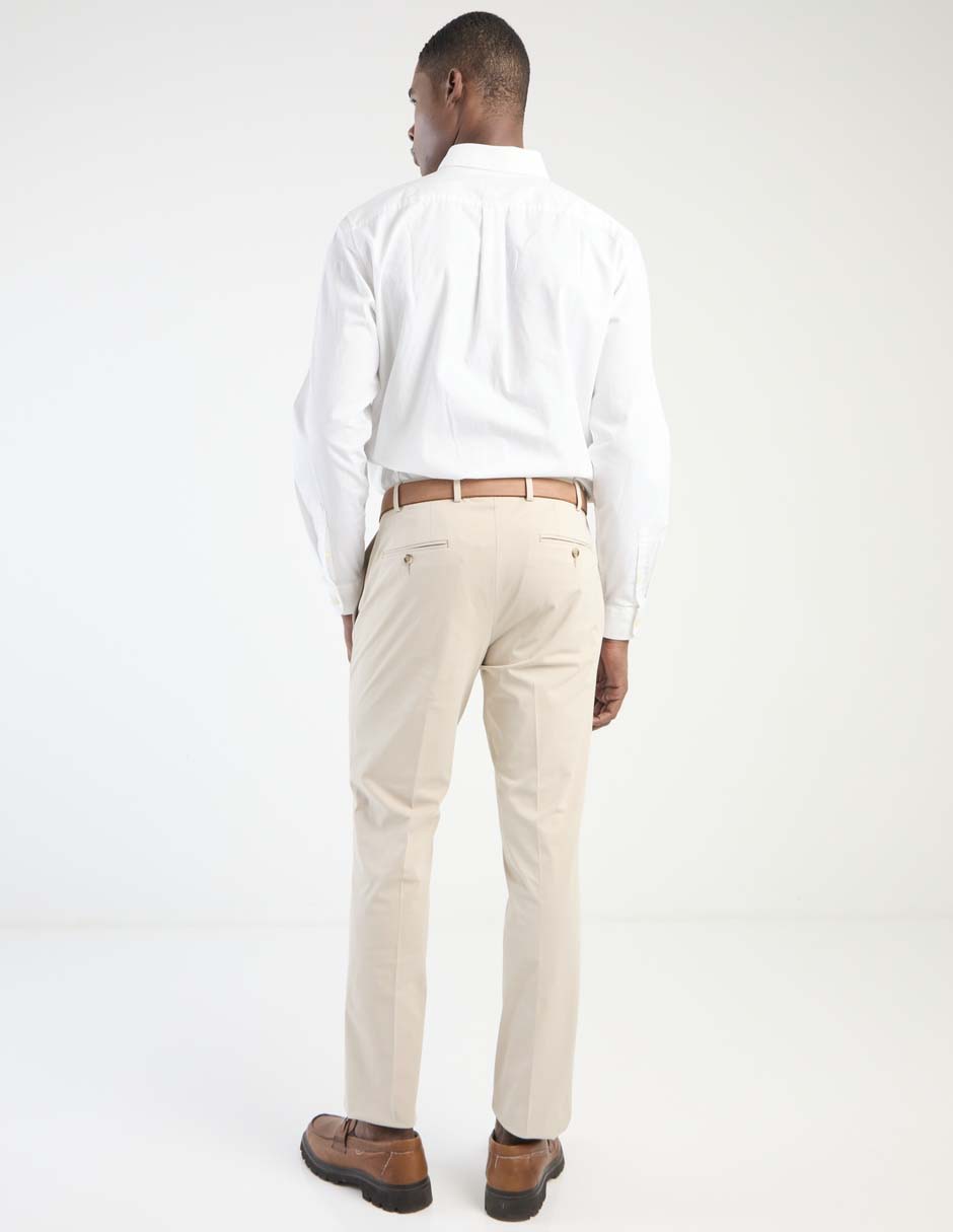 Pantalón de vestir chino slim para hombre 5