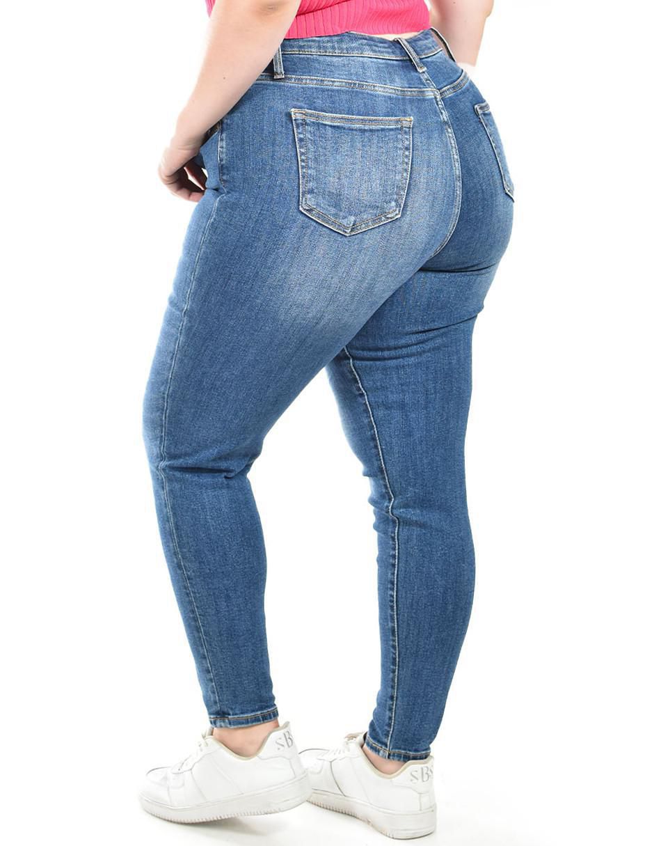 Jeans skinny j-bal-6695-medio para mujer 4