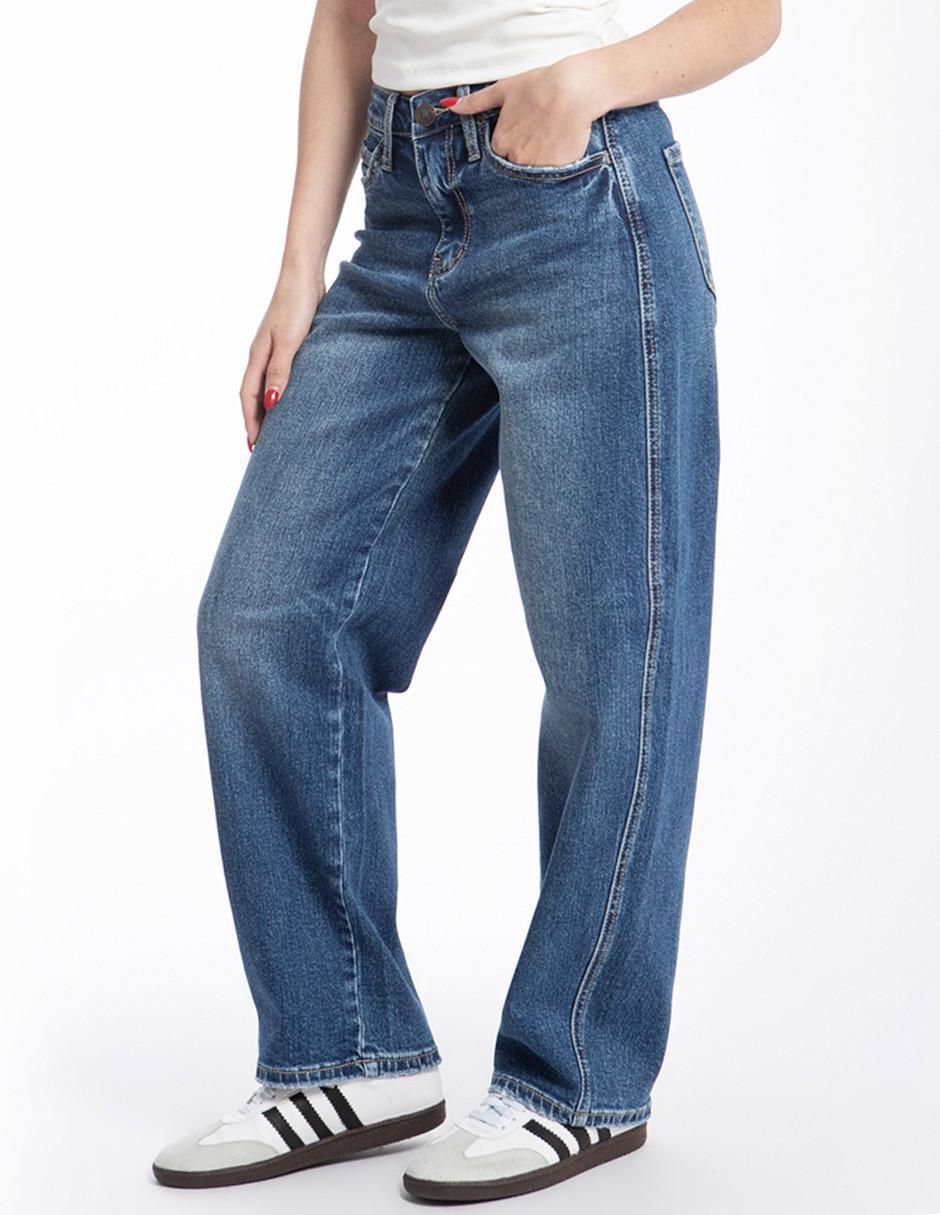 Jeans barrel j-bal-6853-medio para mujer