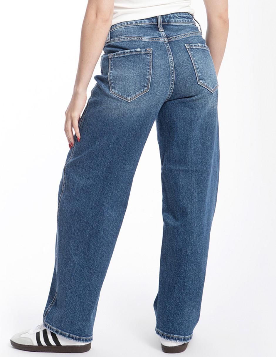 Jeans barrel j-bal-6853-medio para mujer