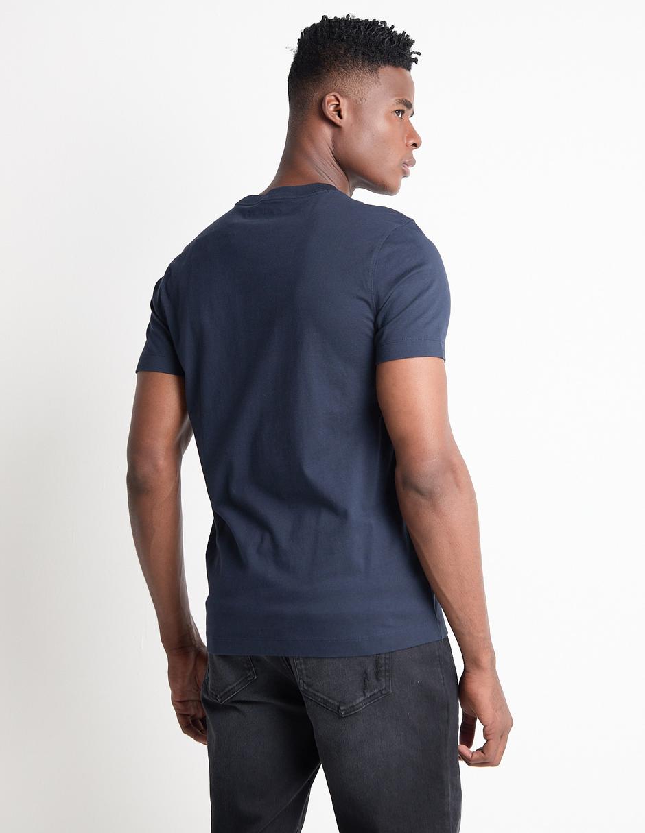 Playera Abercrombie & Fitch cuello redondo para hombre