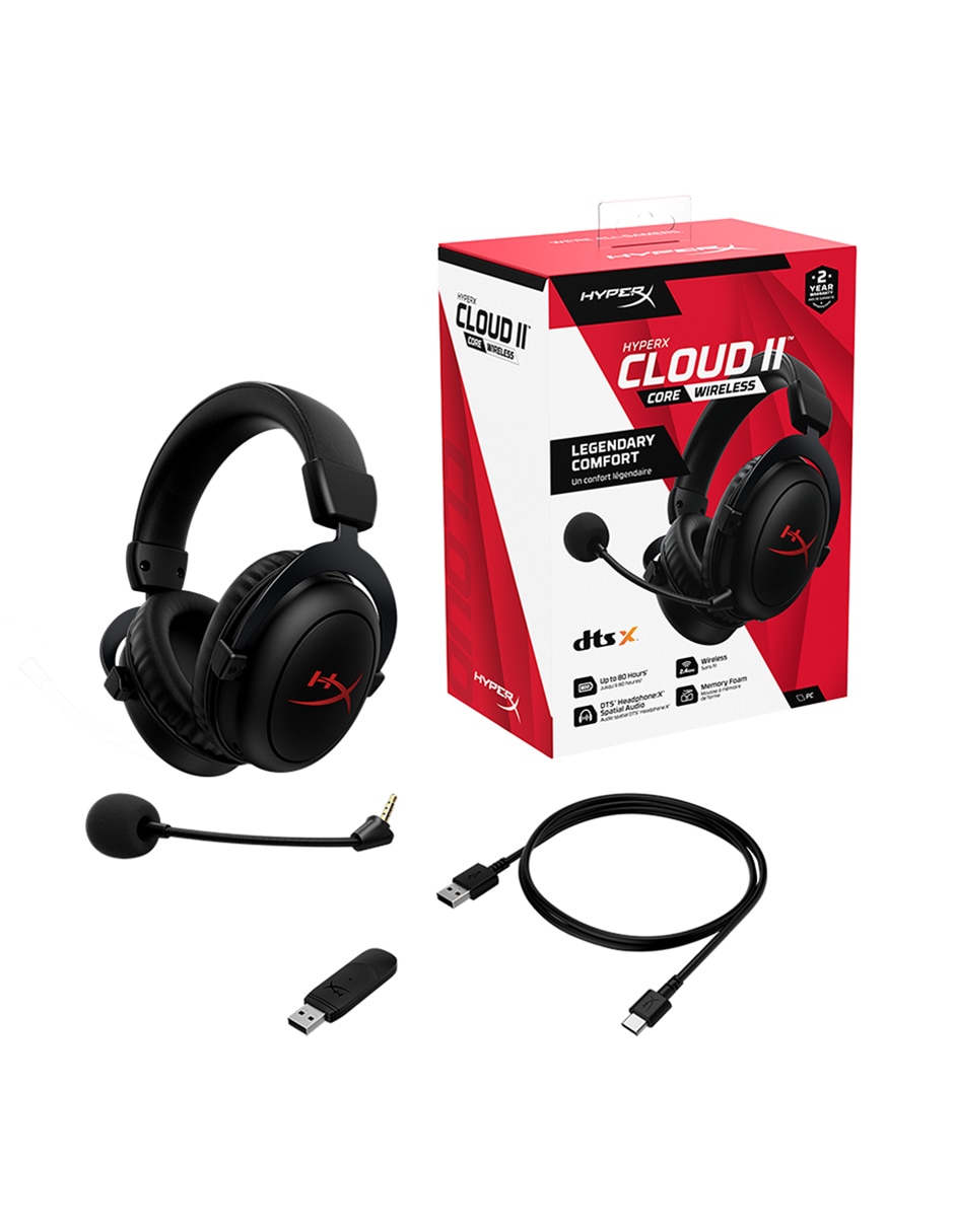 Audífonos gamer Hyperx inalámbricos