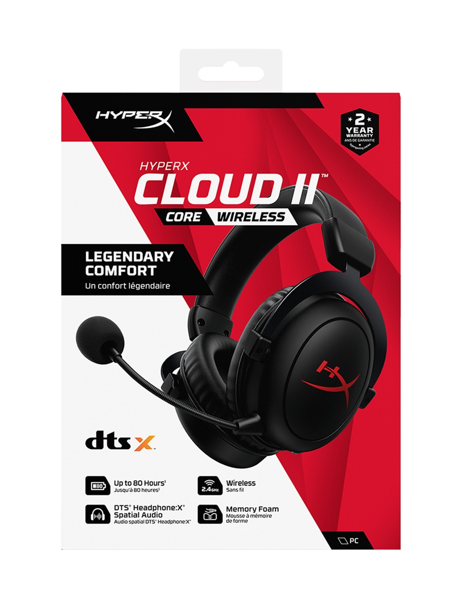 Audífonos gamer Hyperx inalámbricos