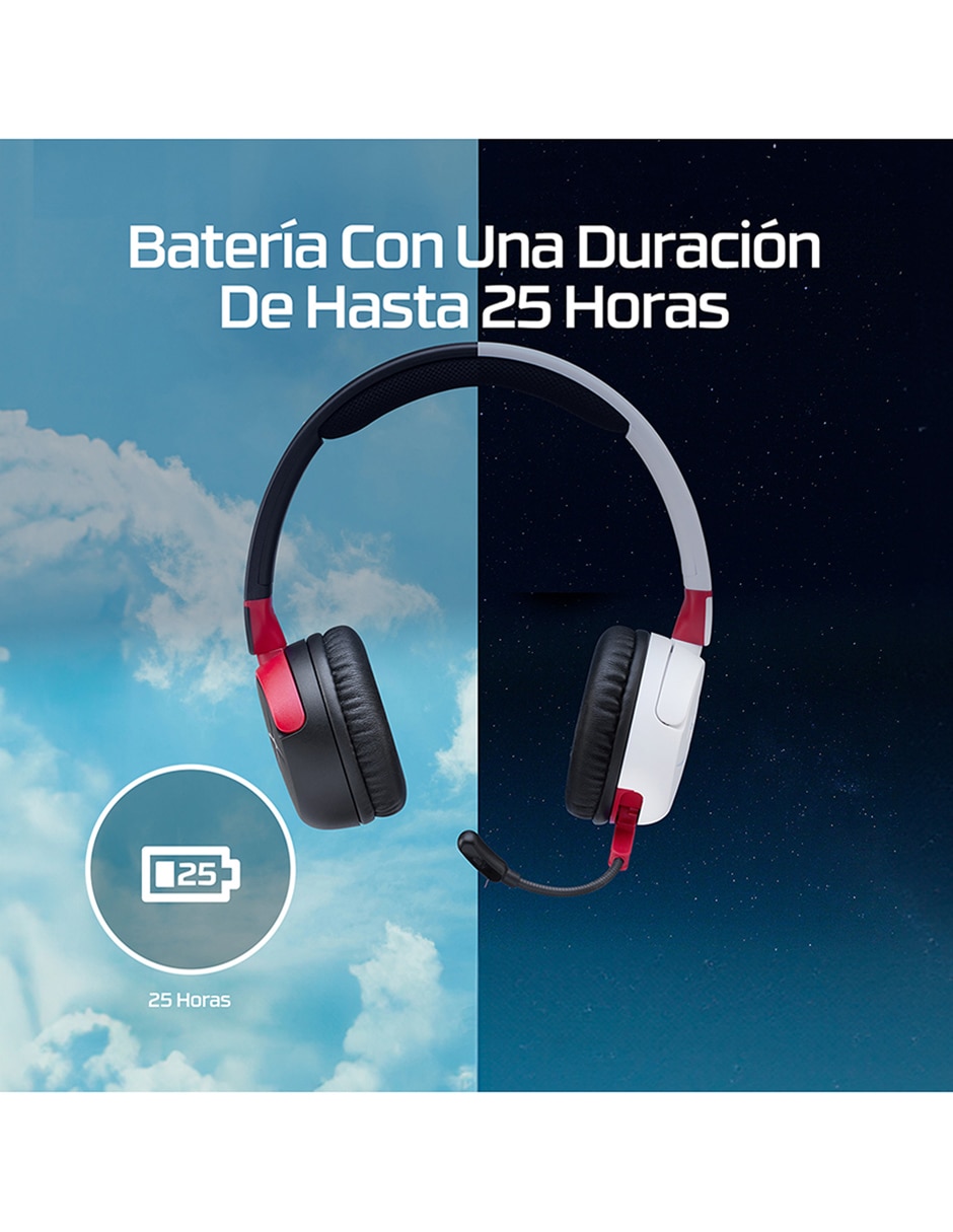 Audífonos gamer Hyperx inalámbricos