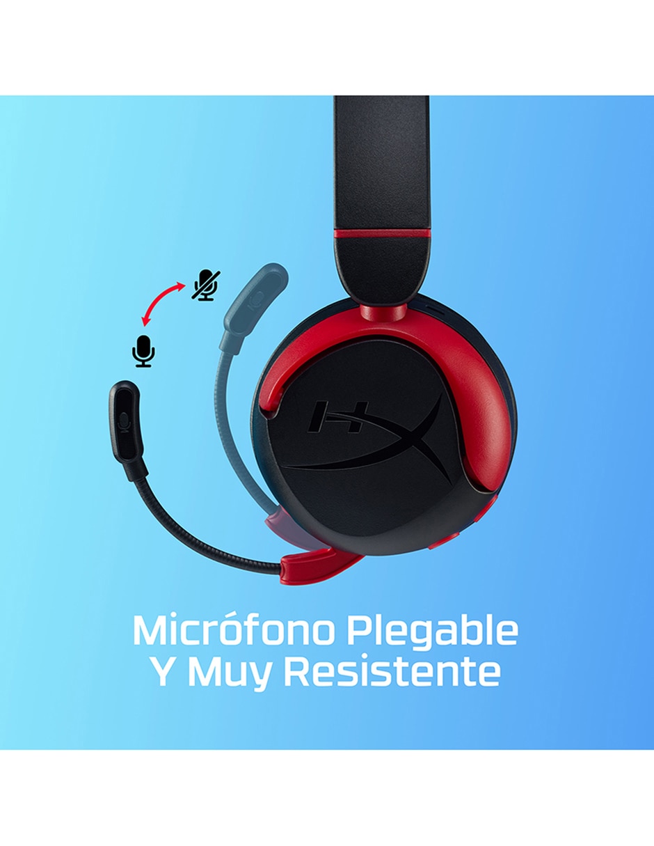 Audífonos gamer Hyperx inalámbricos