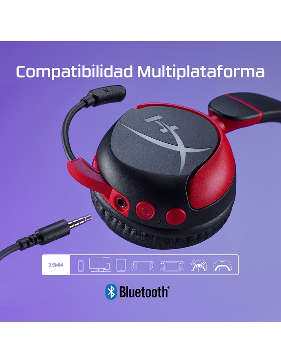 Audífonos gamer Hyperx inalámbricos