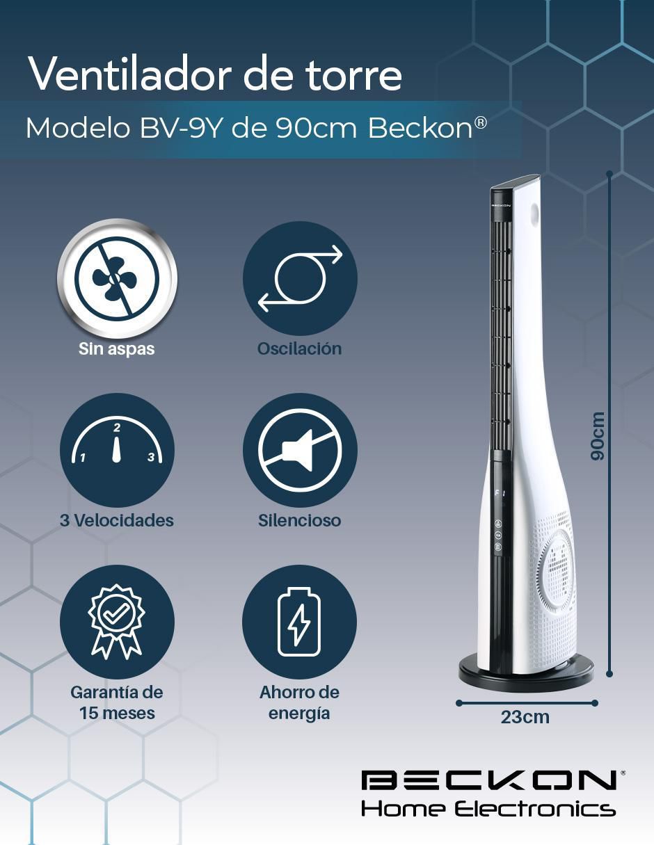 Ventilador de torre 3 velocidades 7