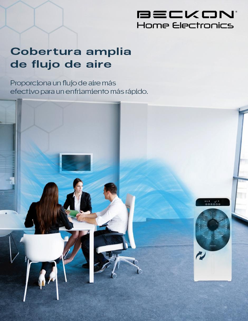 VENTILADOR DE TORRE BV-9SEA BE, BLANCO 6