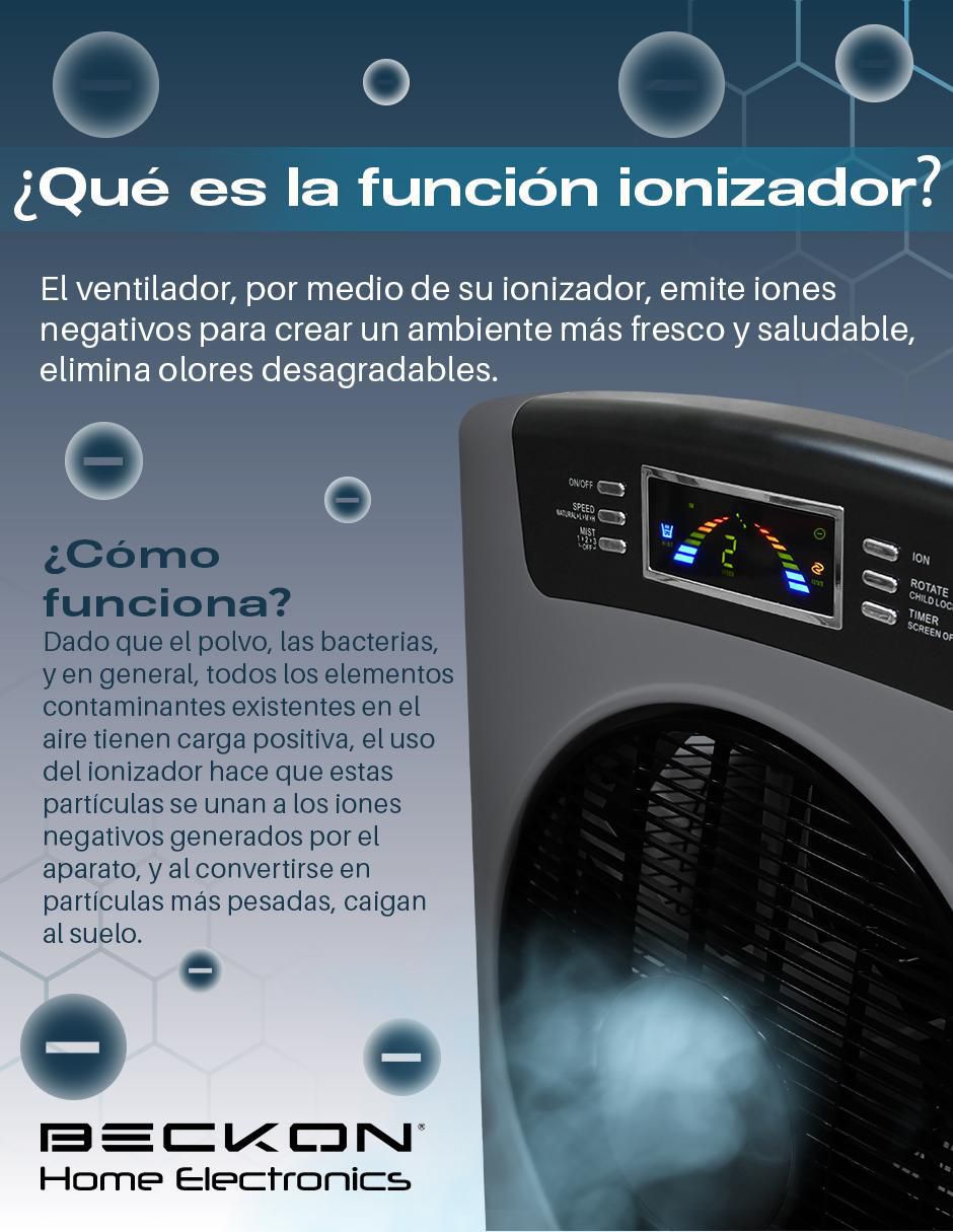 VENTILADOR DE TORRE BV-16WWIND B, GRIS