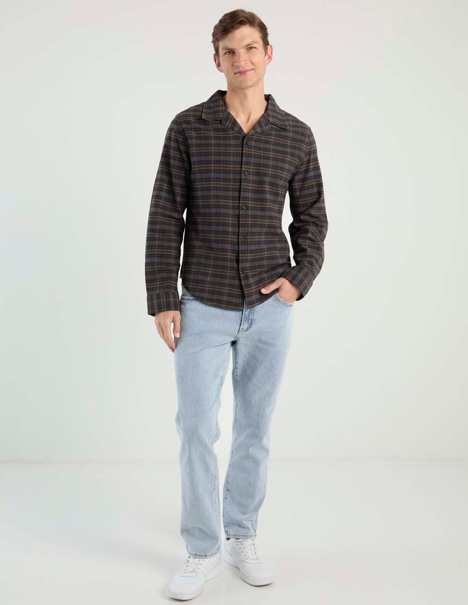 Jeans straight Elemento Uomo lavado claro para hombre