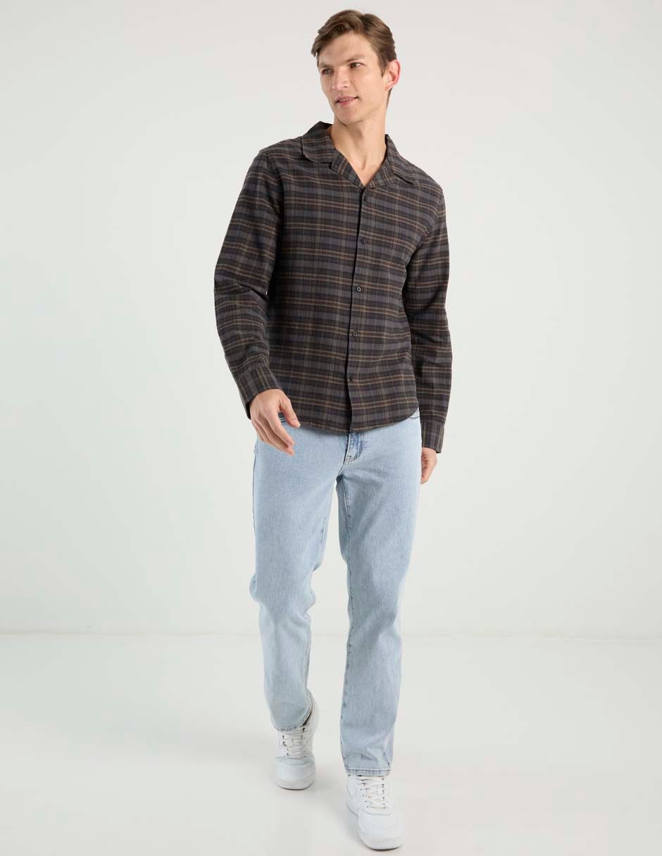 Jeans straight Elemento Uomo lavado claro para hombre