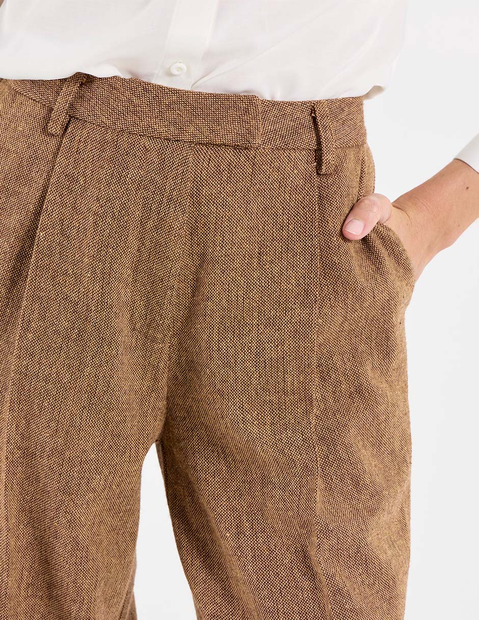 Pantalón de vestir straight para mujer