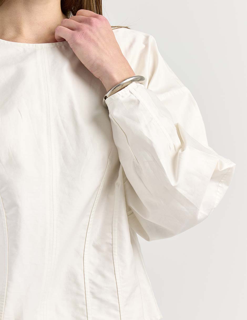 Blusa Map manga larga para mujer
