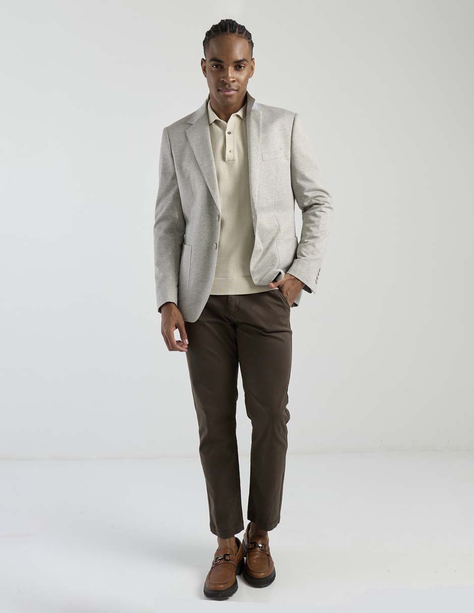 Pantalón casual chino slim Elemento Uomo de algodón para hombre