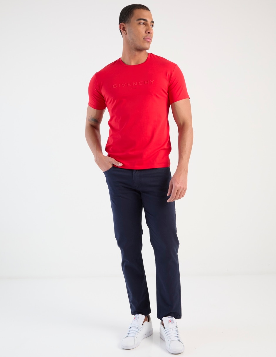 Pantalón chino slim de algodón para hombre 3