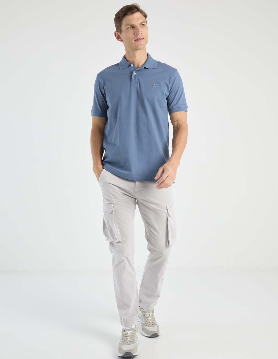 Pantalón cargo slim para hombre
