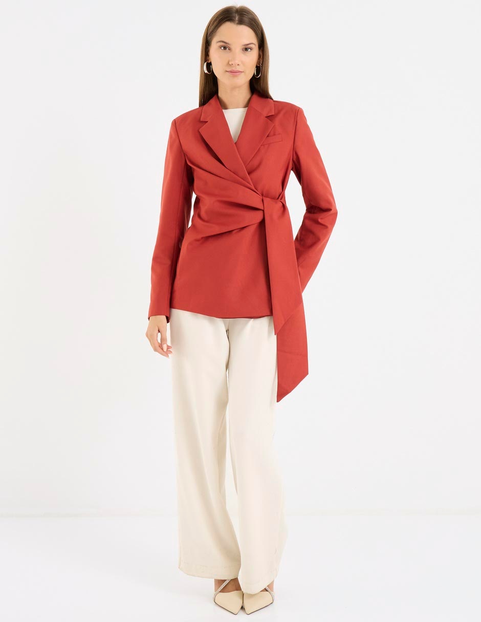 Saco casual Map para mujer