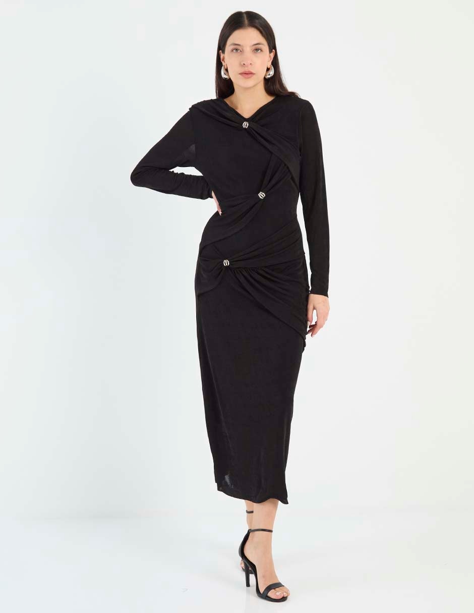 Vestido largo formal para mujer 3