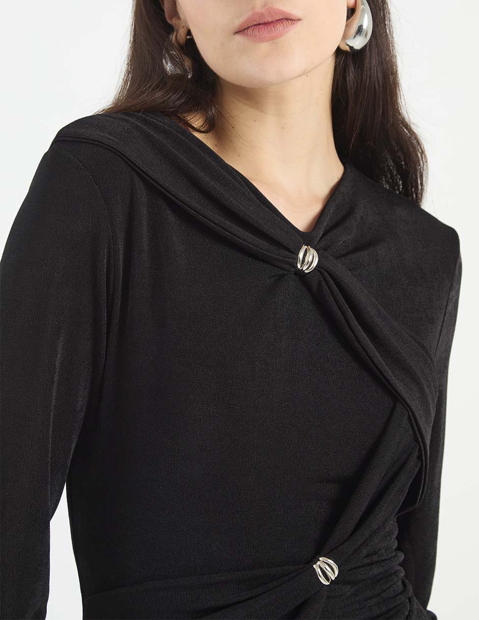 Vestido largo formal para mujer 4