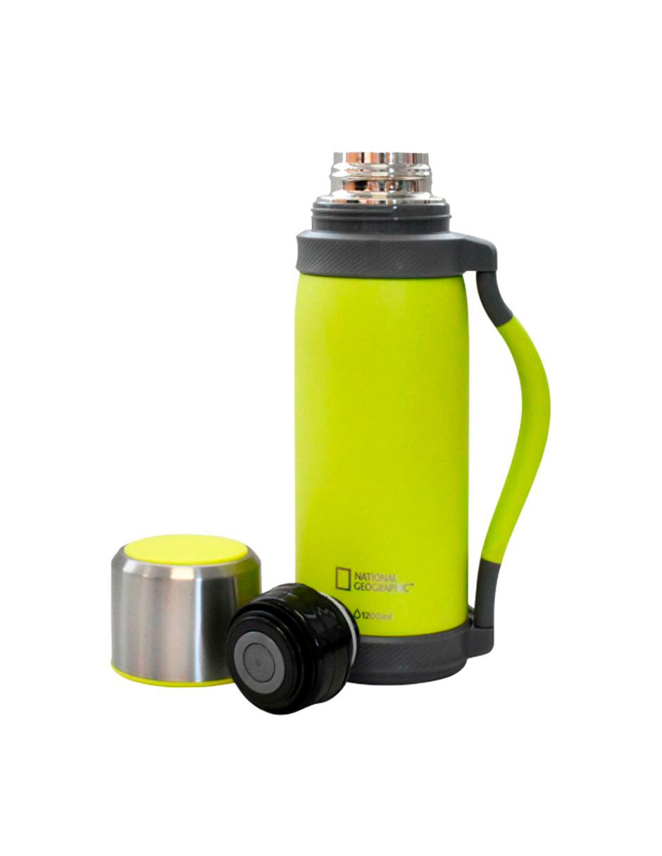Termo de acero inoxidable con tapa rosca 2