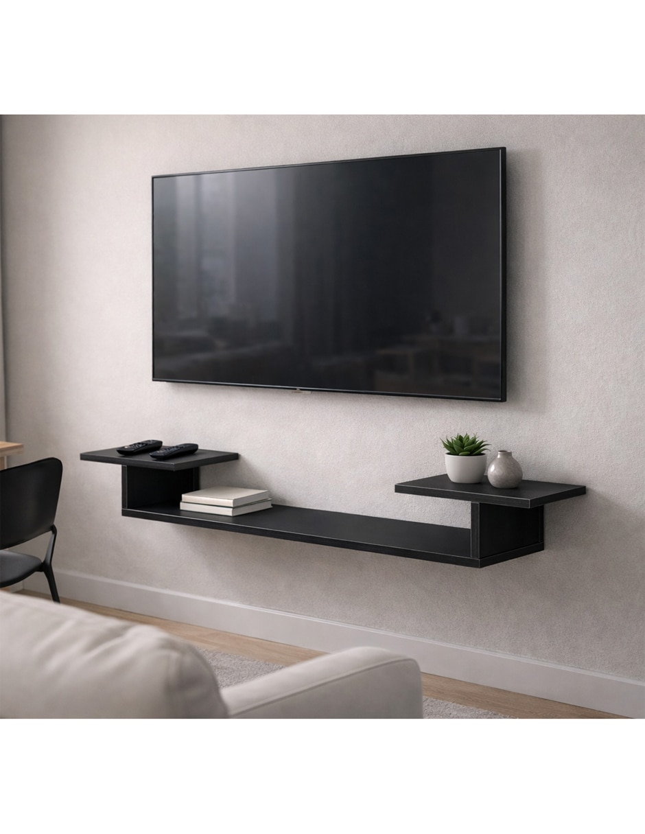 Mueble flotante para TV armable Anisa Knot Studio de MDF