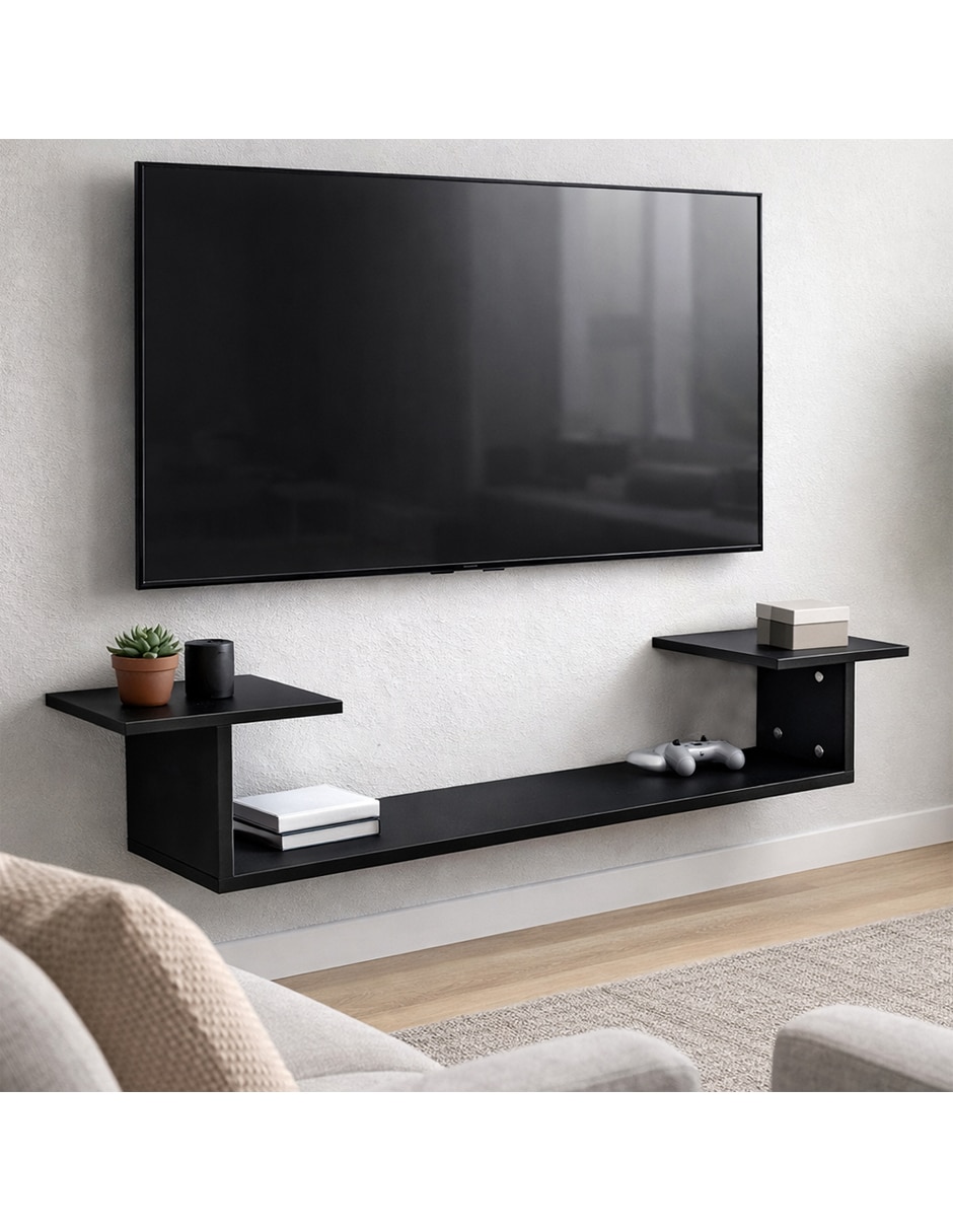 Mueble flotante para TV armable Anisa Knot Studio de MDF