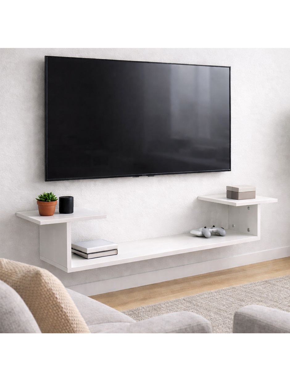Mueble flotante para TV armable de MDF 5