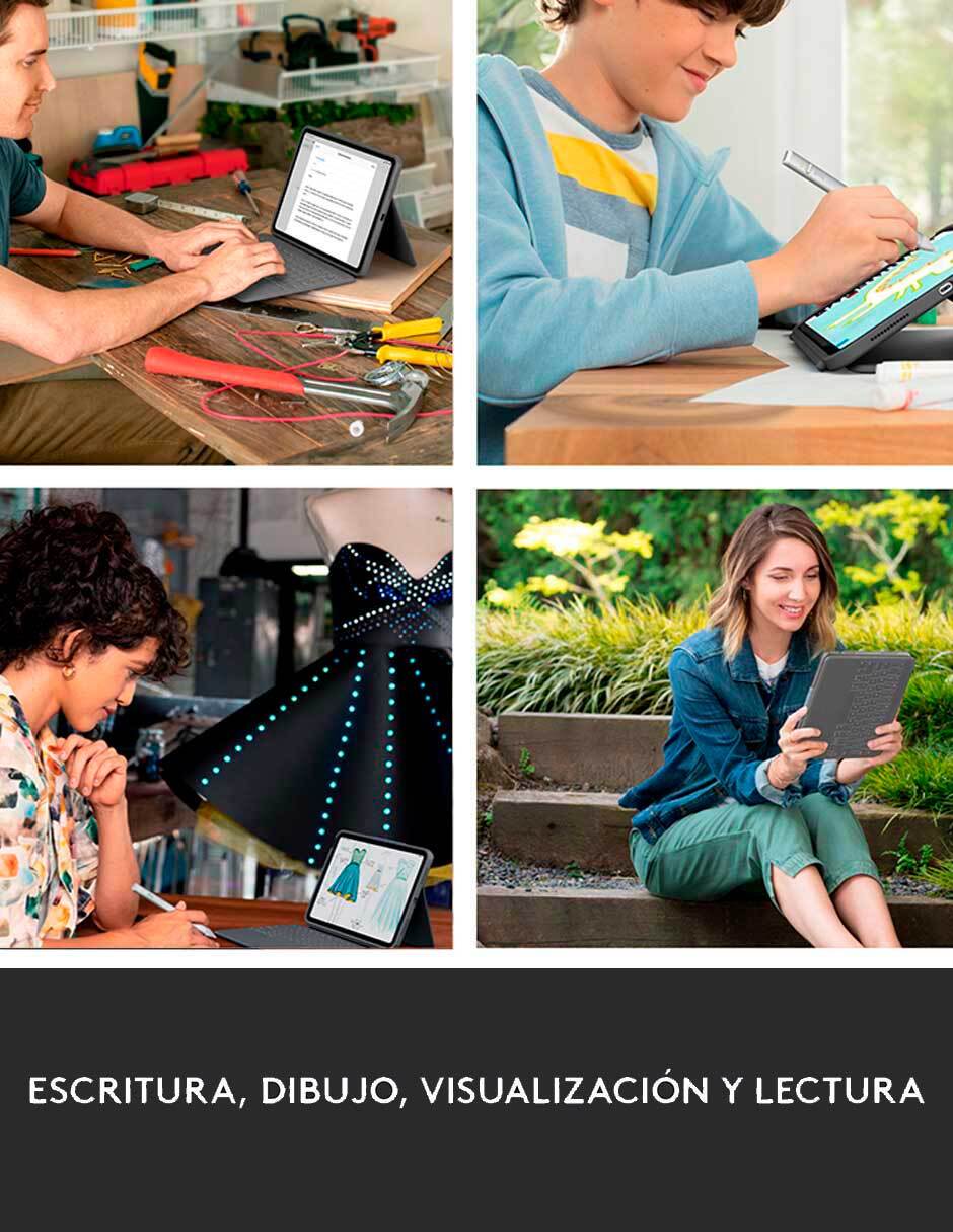 Teclado conexión inalámbrica Logitech Rugged Folio