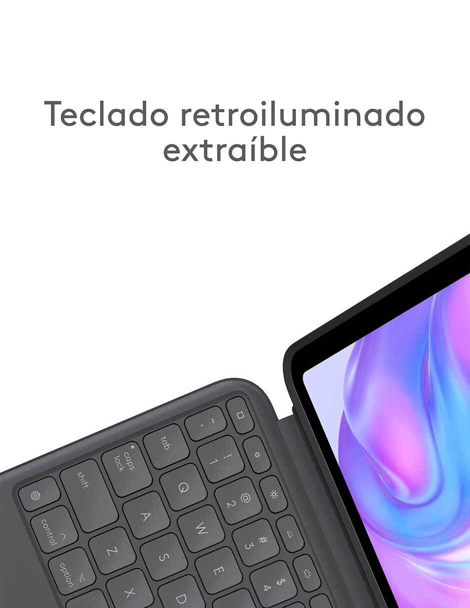 Teclado conexión inalámbrica Combo Touch para iPad Pro de 11 pulgadas (M4) 5