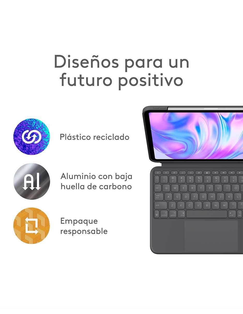 Teclado conexión inalámbrica Combo Touch para iPad Pro de 11 pulgadas (M4) 3