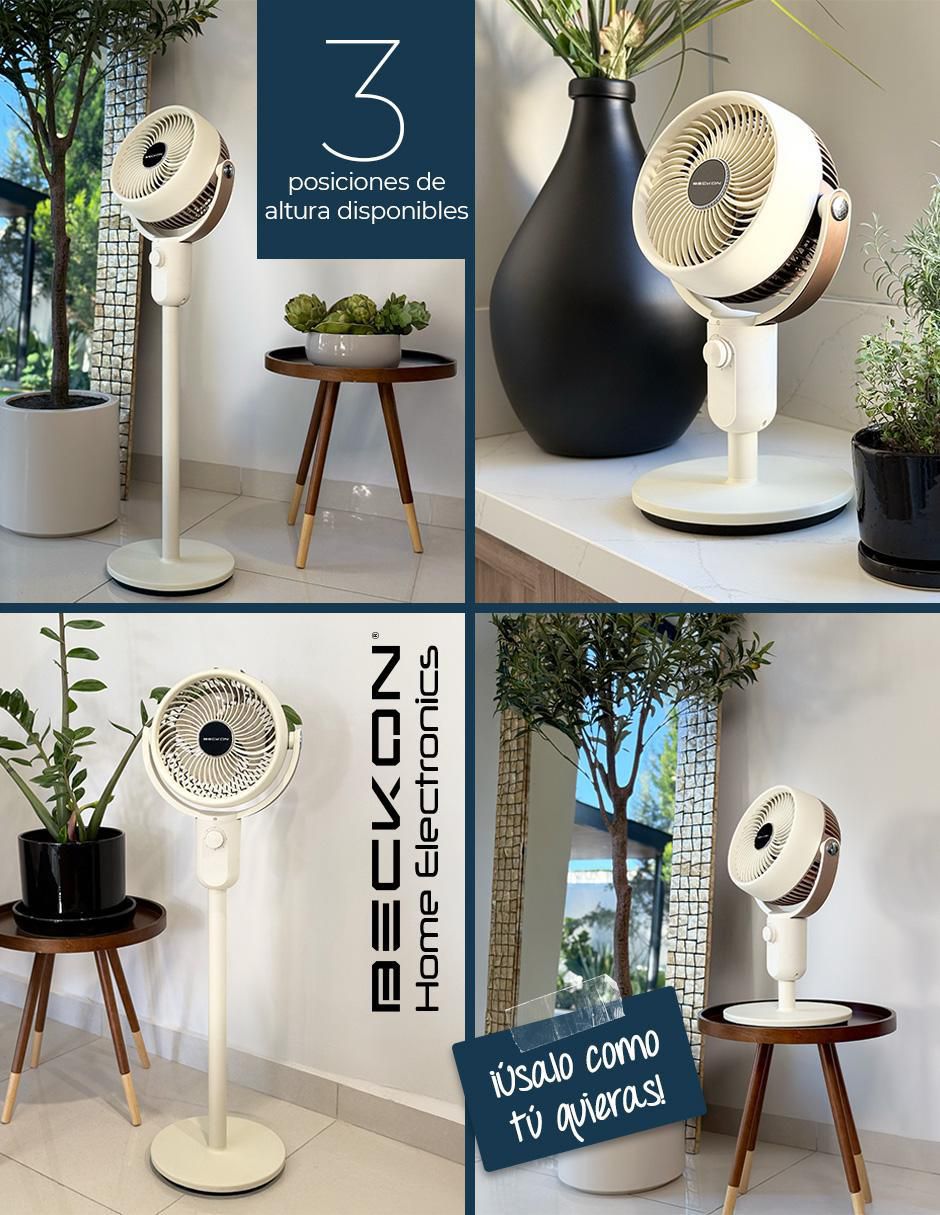VENTILADOR DE PEDESTAL BV-45STA, BEIGEN 2