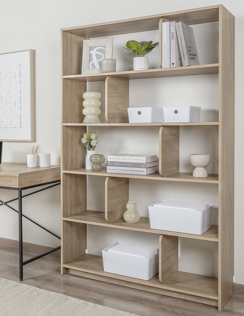 Librero armable Pakan de MDF 2