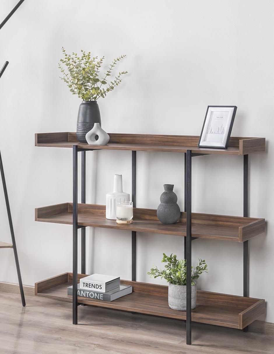 Librero armable Mali de madera 2