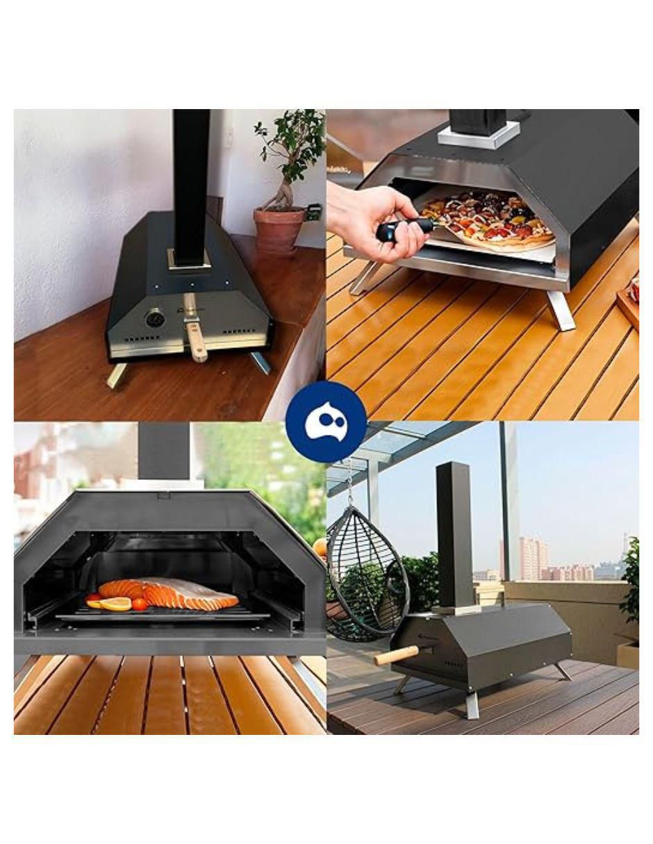 Horno para pizza para uso exterior